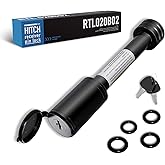 RETRUE Trailer Hitch Receiver Pin Lock, Suitable for 2 Inch Receiver, 5/8" Dia Hitch Lock for Securely Locking Trailer Hitch 