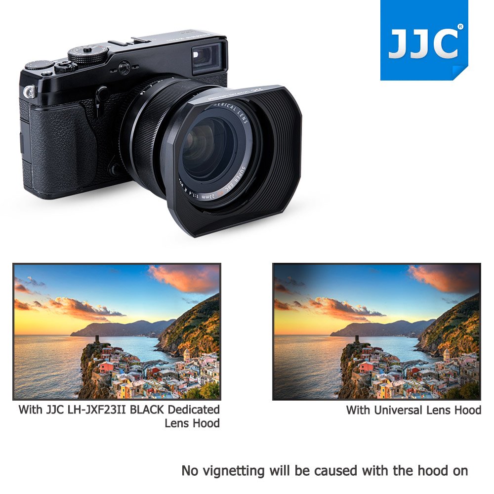 35 Mm Film Haoge LH-X23B Square Dedicated Metal Lens Hood For