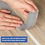 Zayejod 2M Laminate Threshold Transition Strip Grey PVC Self Adhesive view 6