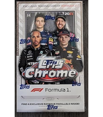 Amazon.com: 2022 Topps Chrome Formula 1 Racing Factory Sealed