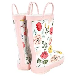 Hudson Baby Rain Boots, Modern Botanical, 3 US