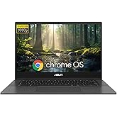 ASUS Chromebook CM1402 14" FHD Laptop, MediaTek Kompanio 520, 4GB LPDDR4x-3600 MHz RAM, 64GB eMMC, HD Webcam, WiFi 6, Bluetooth, Chrome OS, Gravity Gray