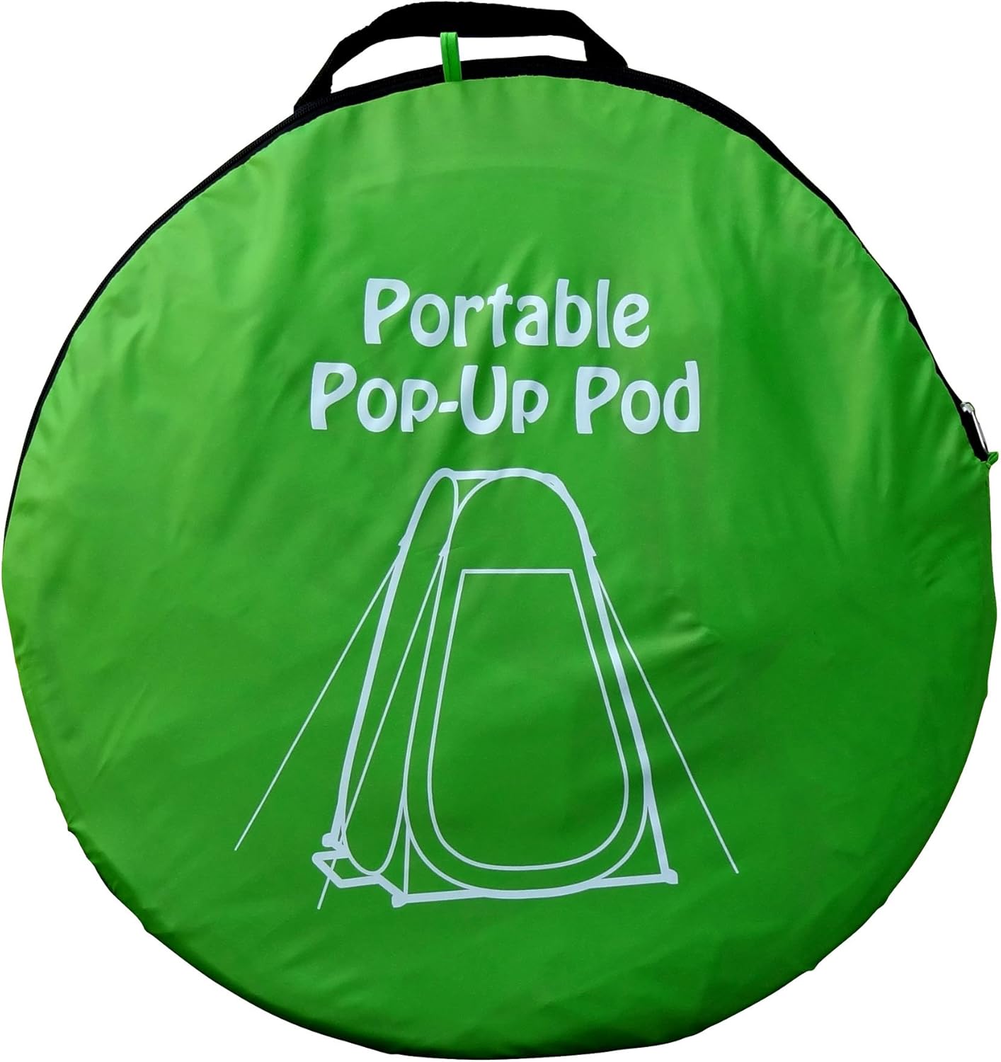 GigaTent Pop Up Pod Changing Room Privacy Tent – Instant Portable Outdoor Shower Tent, Camp Toilet, Rain Shelter for Camping & Beach – Lightweight & Sturdy, Easy Set Up, Foldable - with Carry Bag: Sports & Outdoors