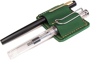 Pen Holder Clip,Leather Notepad Accessory,Leather pen Pencil Holder Clip for Notebook Journal,Single Pen Holder,Perfect Gift 