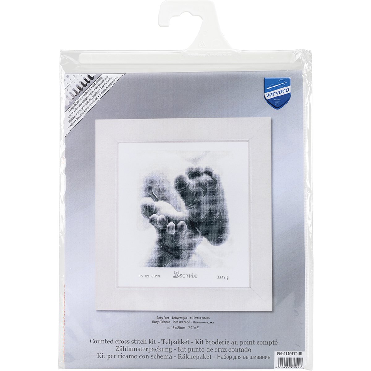 Vervaco 1-Piece Baby-Feet
