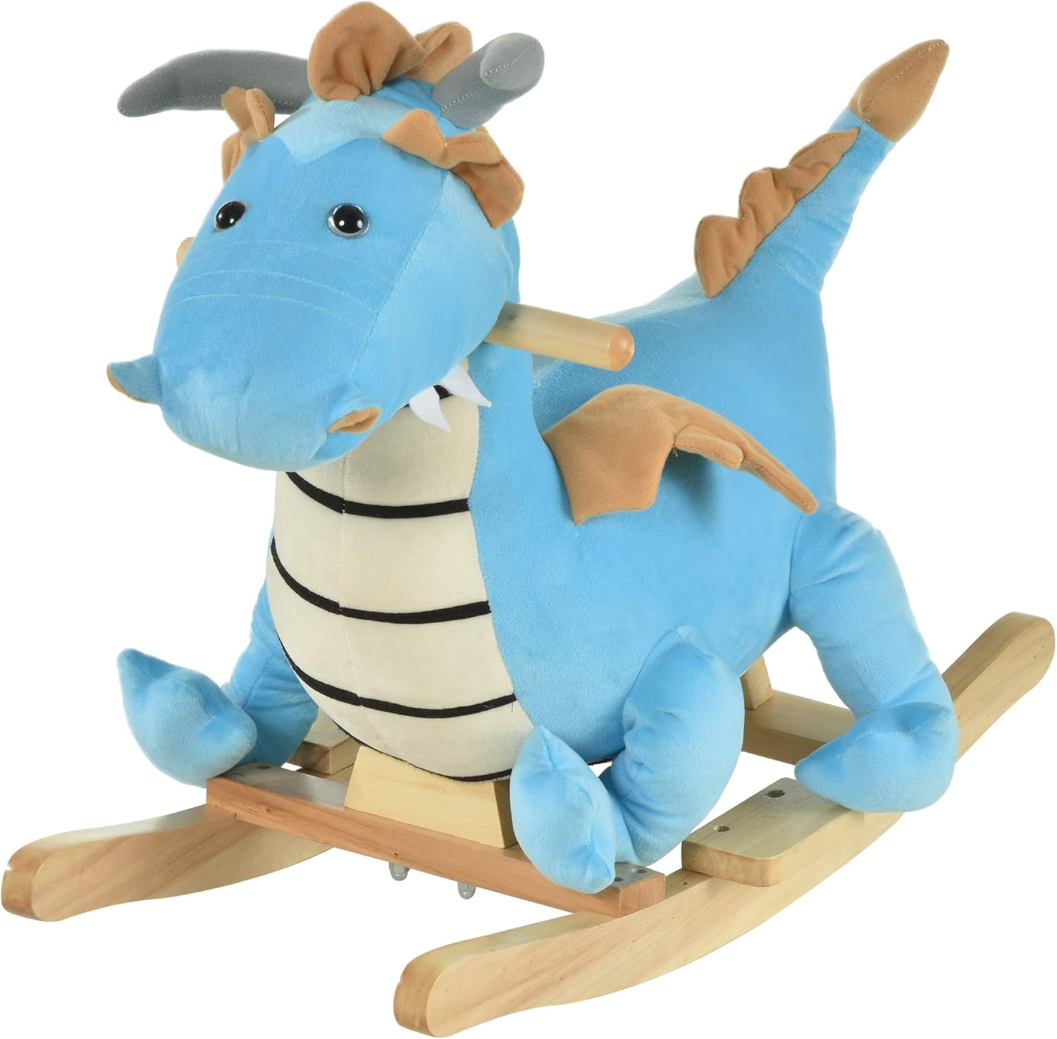 plush ride on dinosaur