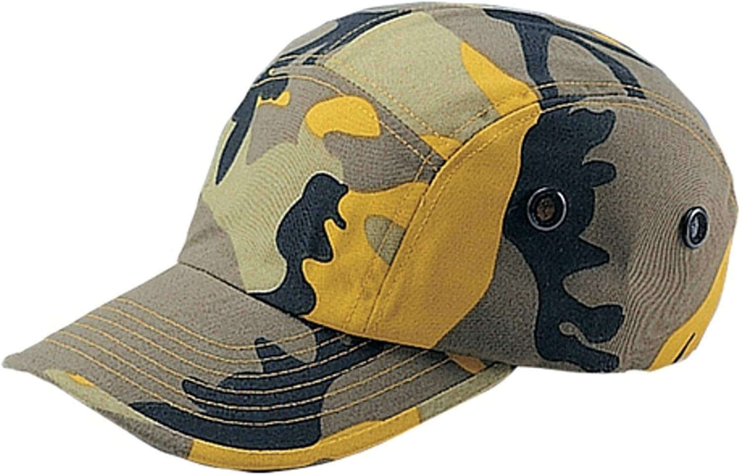 yellow camo hat
