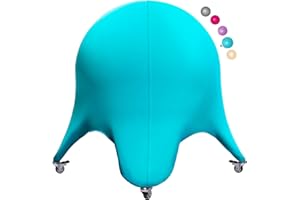 ENOVI Original Starfish Ball Chair, Yoga Ball Chair Exercise Ball Chair Ergonomic Design for Home Office Desk, Stability Ball & Balance Ball Seat