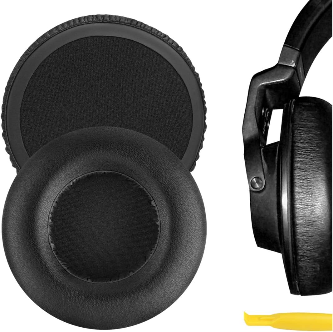 Geekria Replacement Ear Pads for AKG K550/ K551/ K553 MKII Headphones Ear Cushions, Repair Parts (Black)