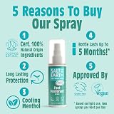 Salt Of The Earth Foot Deodorant Spray 100 ml Peppermint Tea Tree Refillable view 2