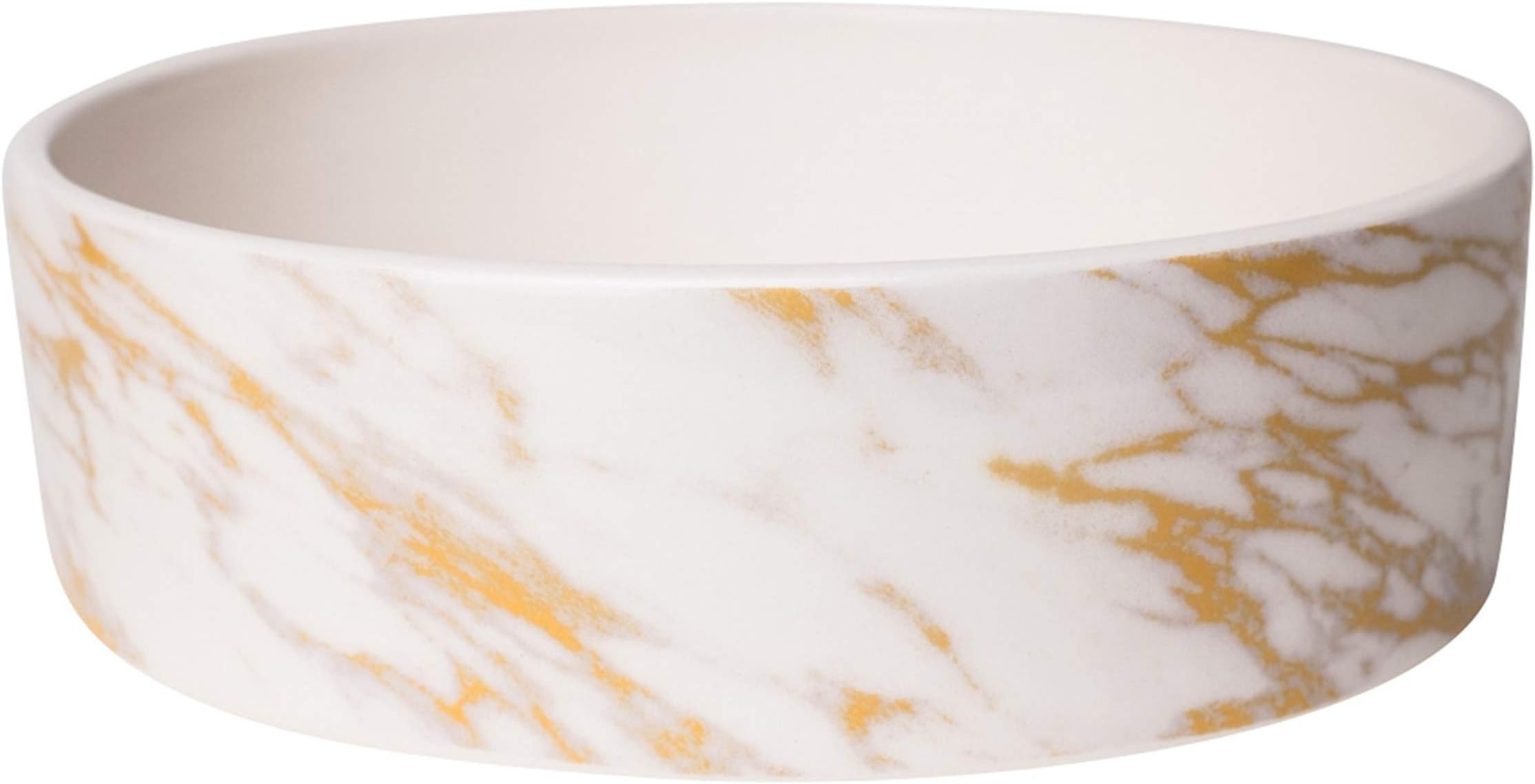 Park Life Designs Small Pet Bowl, Daze Pattern, 5-1/4 inch Heavyweight Ceramic Dish Stays Put, Microwave and Dishwasher Safe