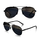 LUENX Aviator Sunglasses Polarized for Men - Non