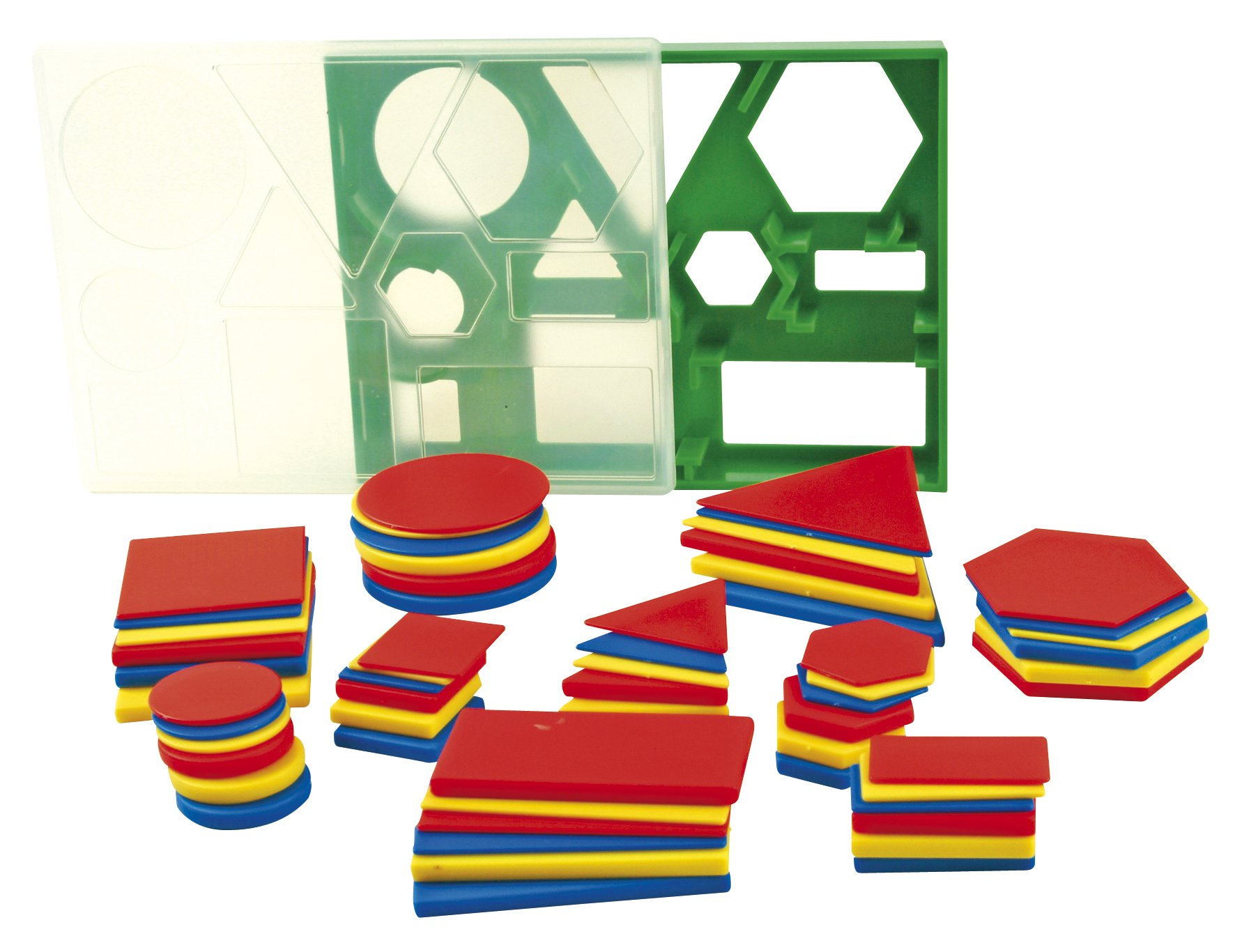 Eduplay 120152 Geo Set 60 Parts'' Volume & Experiments, Multi Colour