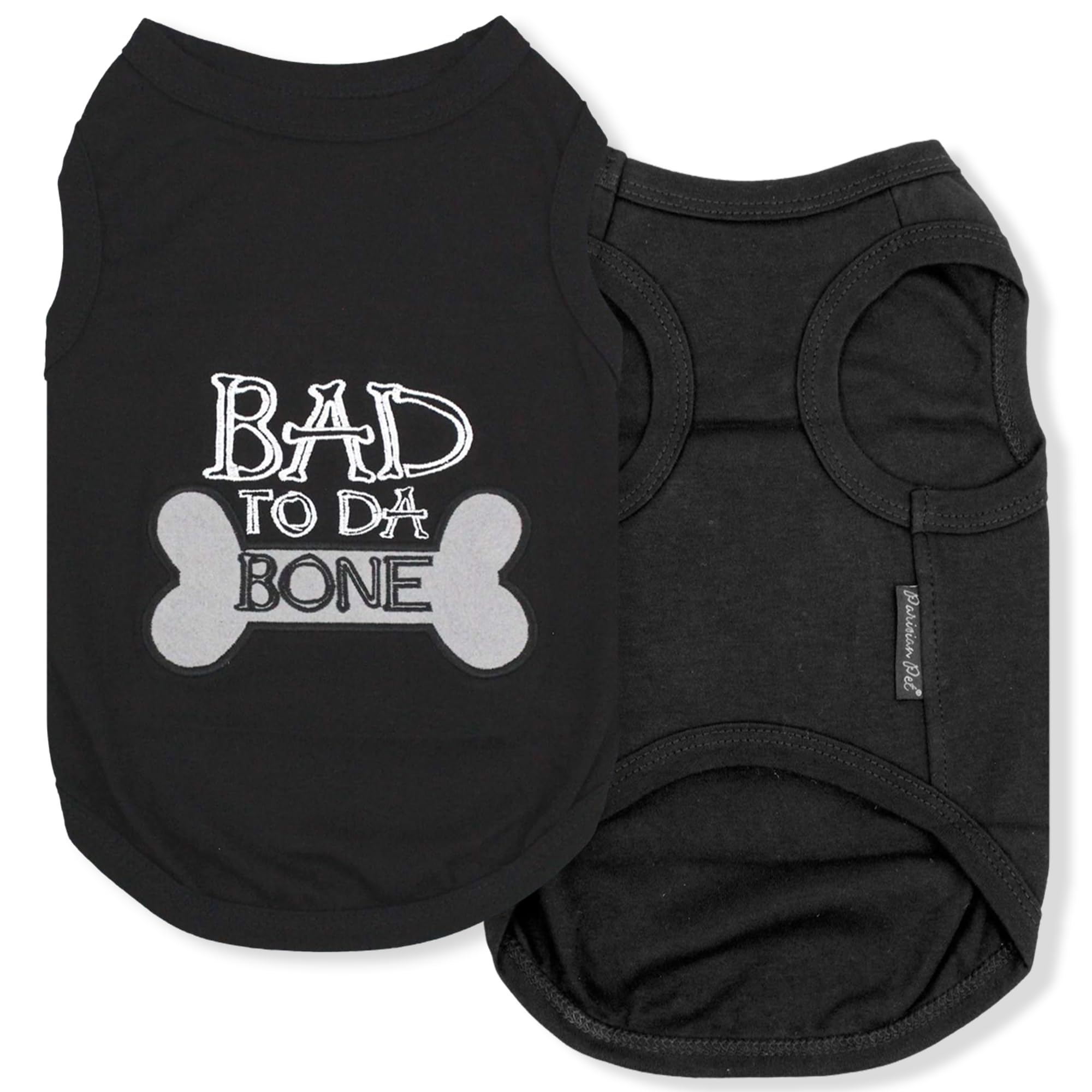 Parisian Pet Bad to Da Bone Dog T-Shirt, 3XL
