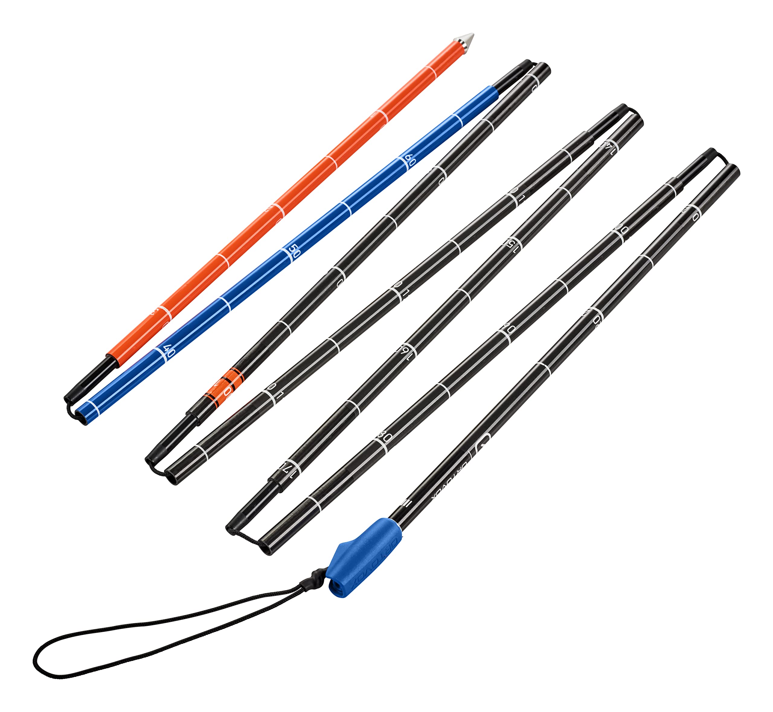 ORTOVOX Unisex - Adult Carbon 240 Superlight Avalanche Probe, Black, 240 cm