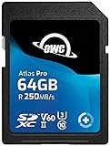 OWC Atlas Pro 64GB SDXC UHS-II V60 Media Card
