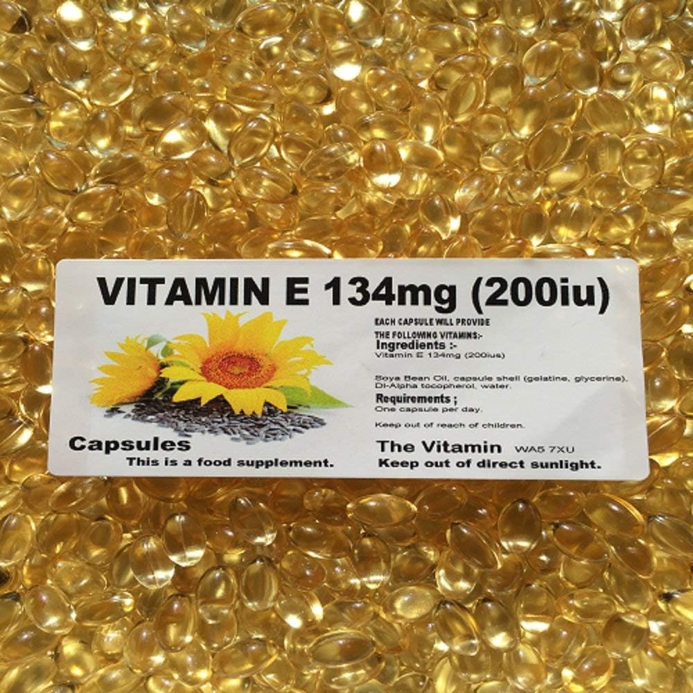 The Vitamin Vitamin E 200iu (134mg) 60 Capsules - One per Day (L)