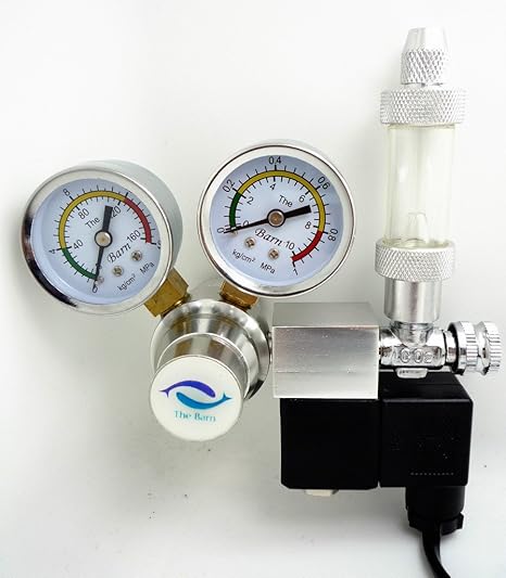 Amazon Com The Barn Co2 Regulator Magnetic Solenoid Valve Dual
