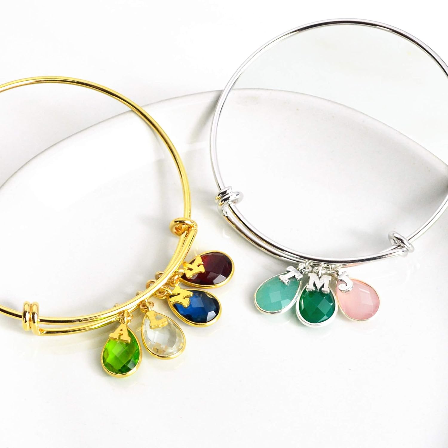 custom birthstone bracelets for mom