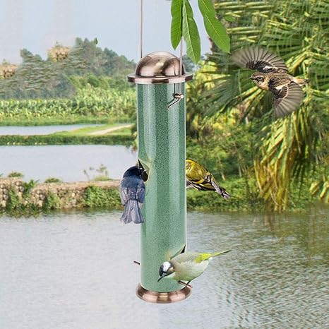 Luludp Feeders Bird Feeder Large Capacity Bird Feeder Outdoor Wild