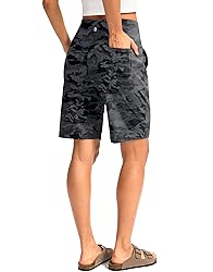 G Gradual Women's Bermuda Long Shorts with Pockets