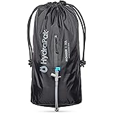 Hydrapak Pioneer - Collapsible Water Storage and Dispensing System (6L or 10L) - BPA & PVC Free Camping Hydration Bladder/Reservoir and Sleeve, Black
