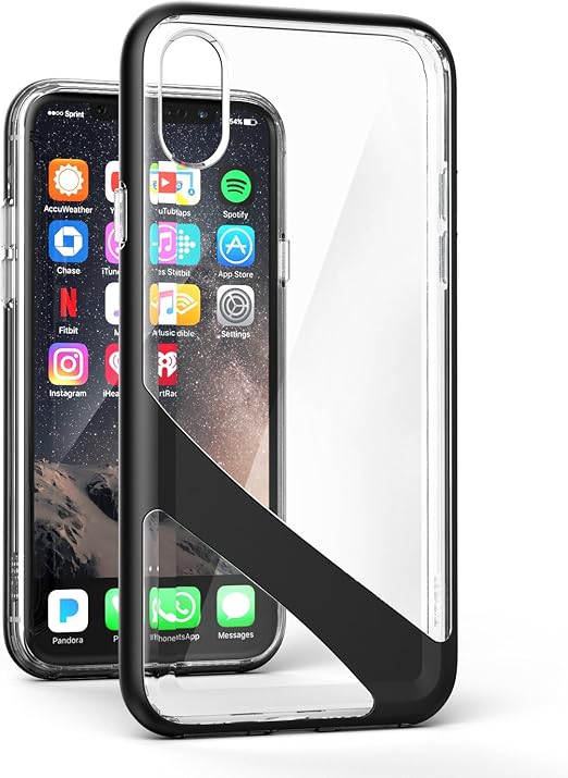 iPhone X Clear Case Encased [Reveal Series] Slim Fit