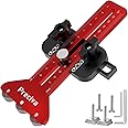 Preciva Thin Rip Table Saw Jig - 3 Pulleys Thin Rip Jig for Making Repetitive Narrow Strip Cuts, Table Saw Guide Fits for 3/8