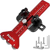 Preciva Thin Rip Table Saw Jig - 3 Pulleys Thin Rip Jig for Making Repetitive Narrow Strip Cuts, Table Saw Guide Fits for 3/8