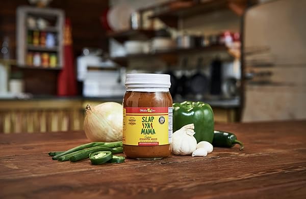 SLAP YA MAMA CAJUN ETOUFFEE SAUCE, 16-OUNCE JARS (PACK OF 4)