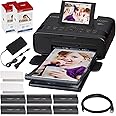 Canon SELPHY CP1300 Wireless Compact Photo Printer with AirPrint and Mopria Device Printing, Black