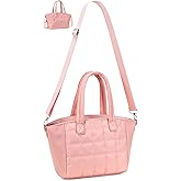 LOIDOU Lunch Box for Women Girls Insulated Lunch Bag Large Lunch Tote Bag, Pink Lunch Bag