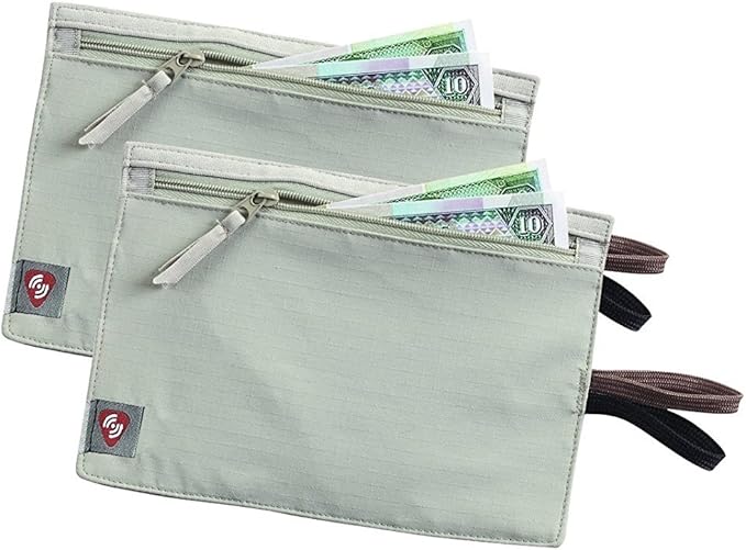 Lewis N. Clark RFIDBlocking Hidden Travel Belt Wallet (2