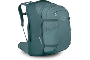 Osprey Fairview 55L Women's Travel Backpack, Cascade Blue-Torrent Blue