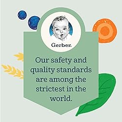Gerber 2nd Foods Organic for Baby Food, Apple Wild