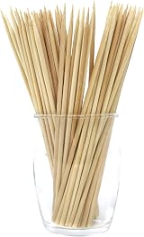 PME Small Bamboo Skewers Pack of 100 6 inches Beige view 4