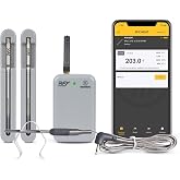 ThermoWorks RFX | Smart Wireless Meat Thermometer | Wi-Fi & Radio Frequency | Stronger Signal Than Bluetooth | Meat Probe for