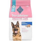 Blue Buffalo True Solutions Digestive Care Chicken Adult Dry Dog Food, 4 lb | Clinically Proven Prebiotic Fiber, Veterinarian Formulated, No Corn, Wheat, or Soy
