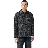 Wax London Men's Whiting Camo Jacquard Overshirt