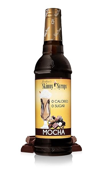JORDAN’S SKINNY SYRUPS MOCHA, SUGAR FREE COFFEE FLAVORING...