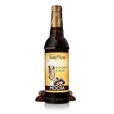 Jordan&rsquo;s Skinny Syrups Mocha, Sugar Free Coffee Flavoring Syrup, 25.4 Ounce Bottle