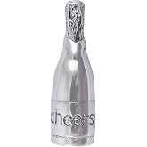 Mariposa Champagne Bottle Napkin Weight Silver Small