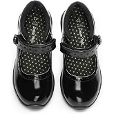 DREAM PAIRS Girls School Shoes Uniform Mary Jane | Arch Support Lightweight Maryjanes Girl Dress Shoes Roomy Round Toe Flats