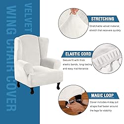 H.VERSAILTEX Elegant Luxury Real Velvet Plush Sofa