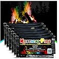 Mystical Fire Color Changing Packets Fire Pits Campfire Enchanted Multi-Color Magical Fun for Indoor Fireplace or Outdoor Use 0.882 Ounces 50pk