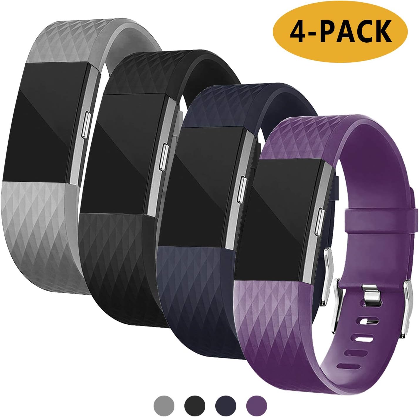 Vitty for Fitbit Charge 2 Strap for Women and Men, Charge 2 Bands