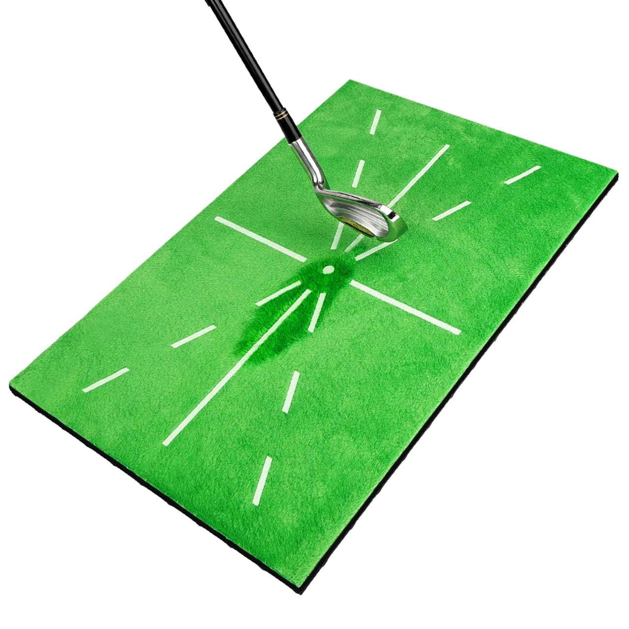 Photo 1 of BIRDIEBLAST Premium Golf Hitting Mat, 10mm Foam Padding with Rubber Backing Golf Mat, Golf Practice Mat for Indoor and Outdoor Training