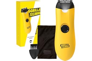 PURPLE GORILLA Gorilla Technique Mini Epilator 1000V, Pain Relief Roller, Body Hair Removal Device, Electric Tweezers for Women & Men, Specialized for Narrow and Sensitive Area, Korean Skin Care - 1000V