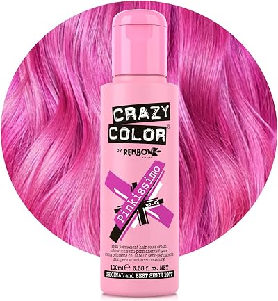 Crazy Color Renbow Pinkissimo No.42 Semi-Permanent Hair Dye 100ml