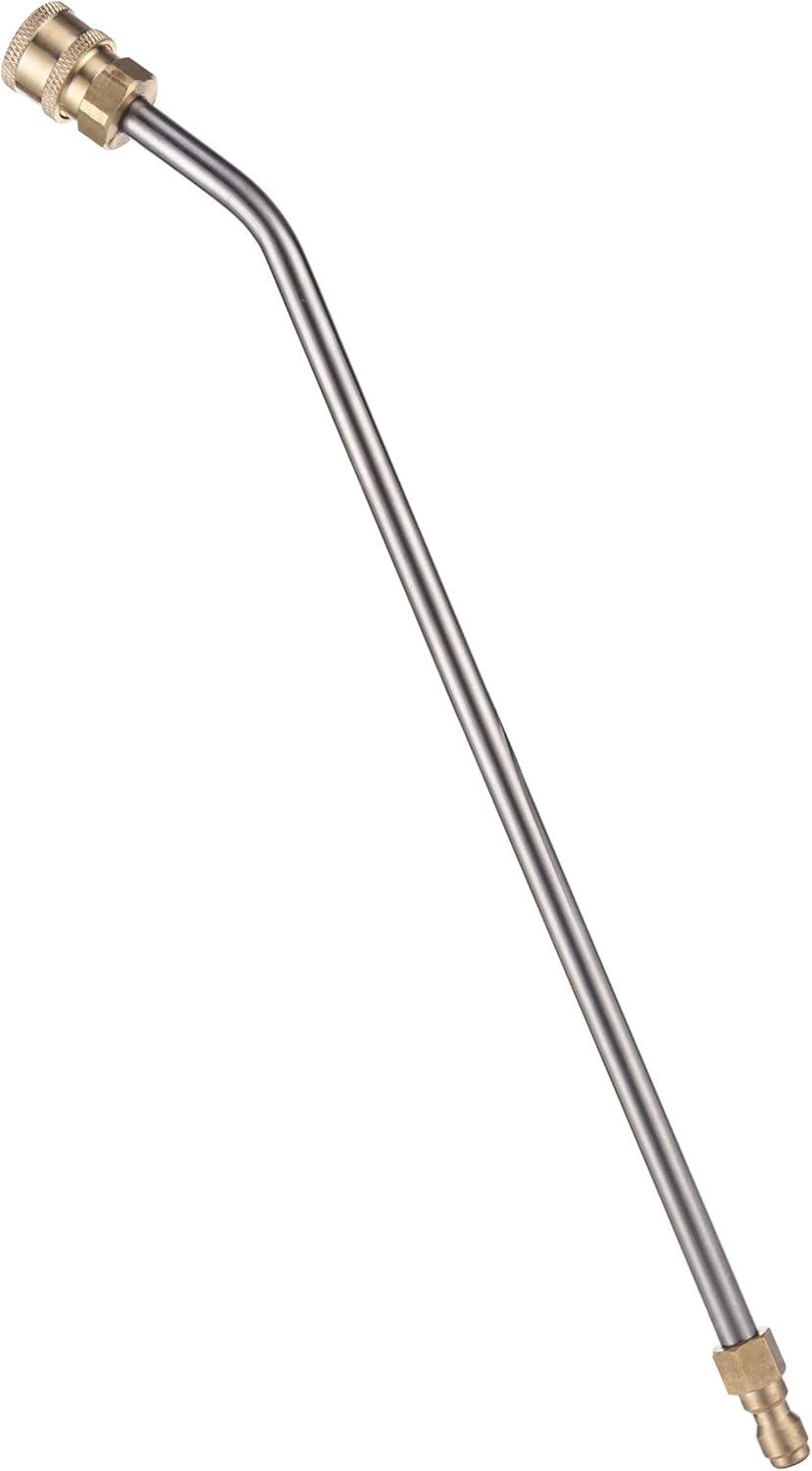 M MINGLE Pressure Washer Wand Extension, 30 Degree Curved Angled